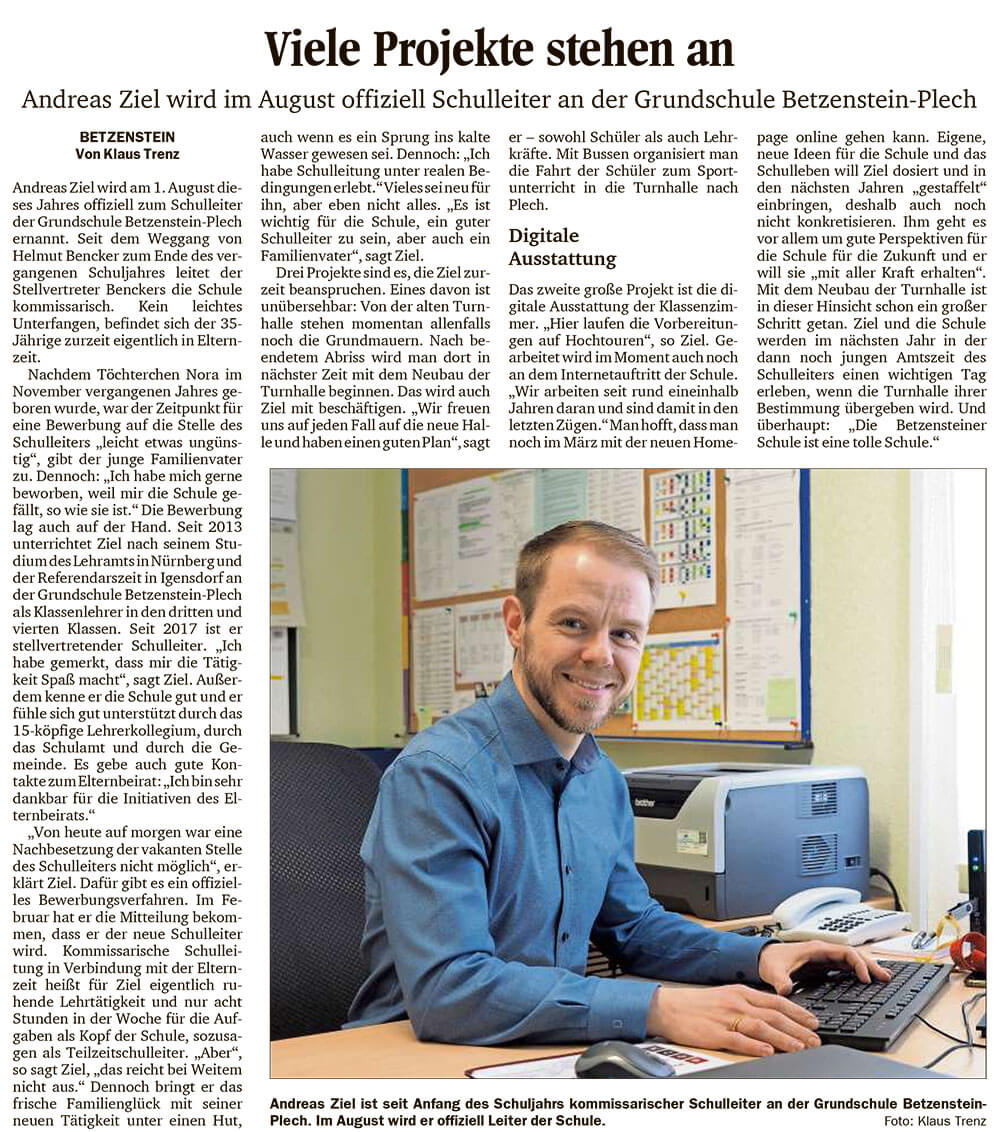 Zeitungsartikel